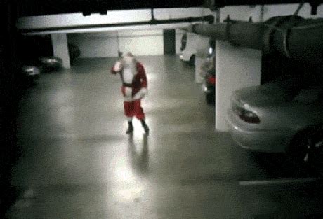 drunk santa gif